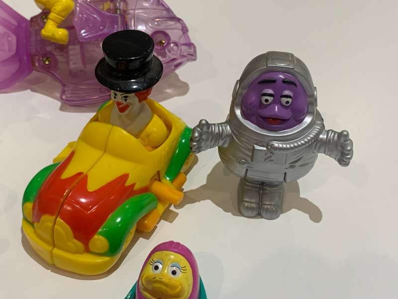 Lot Of McDonalds Character Happy Meal Toys From Late 90s / Early 00s - Some Are Windup