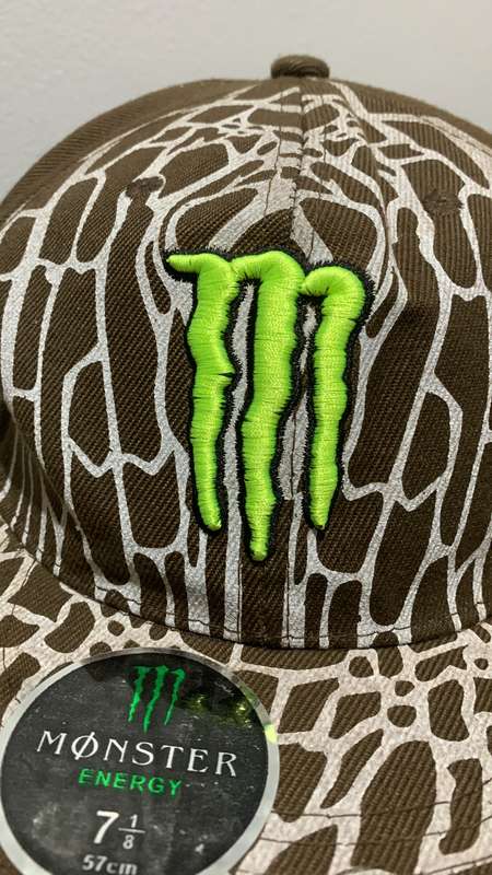 Original Branded Cap  Monster Energy  Epic Design - Size 58cm  Great Condition