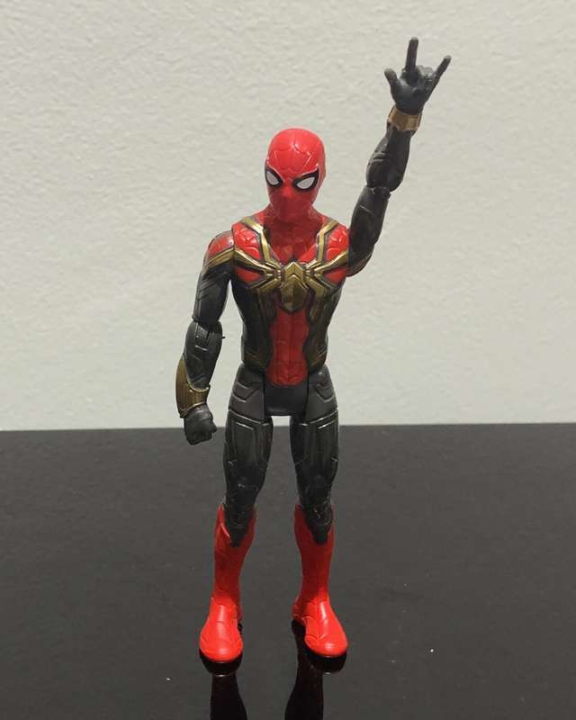 Licensed Action Figure  Iron Spiderman  Hasbro 2021 - Great Condition