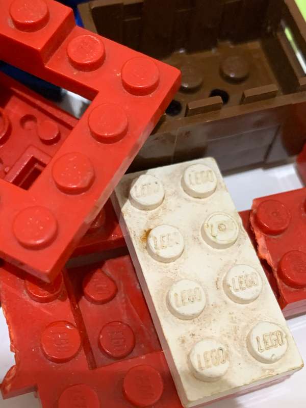 LEGO Lot // Please See Pics  Partial Models, Old Blocks, Souvenir Glasses, Lego Branded Case