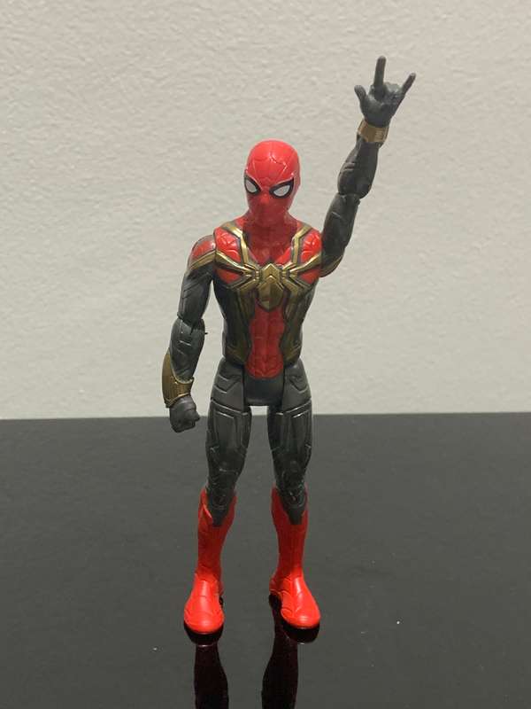 Licensed Action Figure  Iron Spiderman  Hasbro 2021 - Great Condition