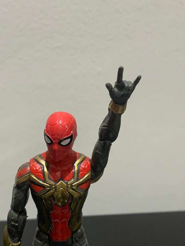 Licensed Action Figure  Iron Spiderman  Hasbro 2021 - Great Condition