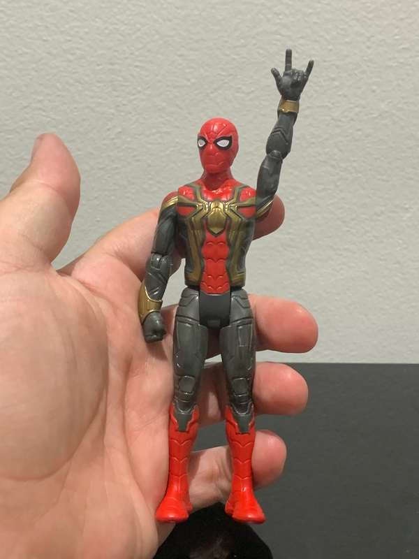Licensed Action Figure  Iron Spiderman  Hasbro 2021 - Great Condition