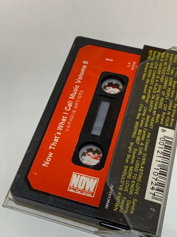 Cassette Tape - Now Thats What I Call Music 8  - Not Tested / See Pics To Assesses
