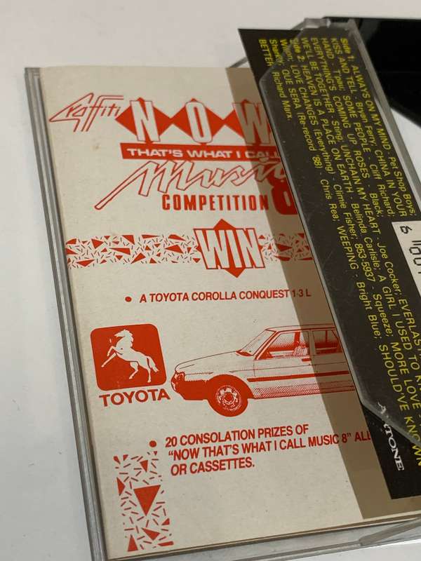 Cassette Tape - Now Thats What I Call Music 8  - Not Tested / See Pics To Assesses