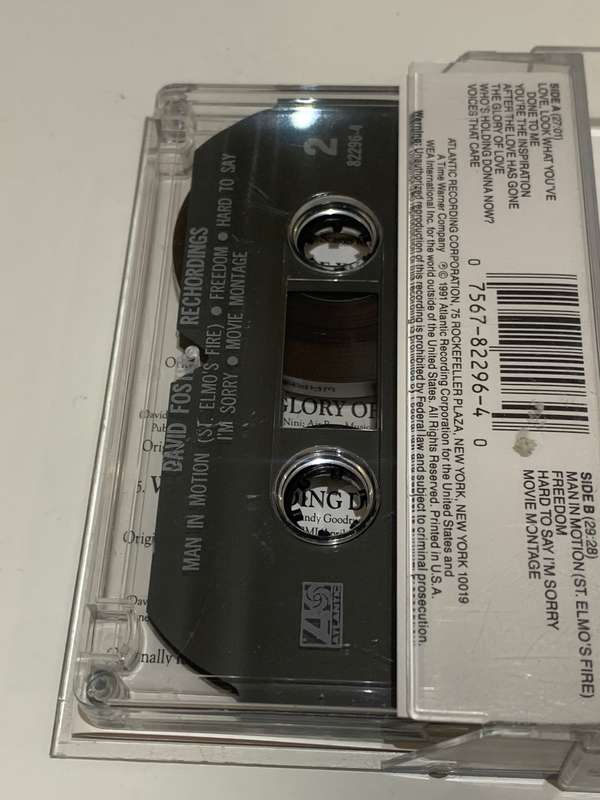 Cassette Tape - David Foster . Rechordings - Not Tested / See Pictures