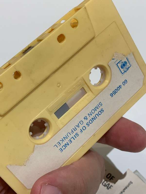 Cassette Tape - Simon & Garfunkel . Sounds Of Silence - Not Tested / See Pictures