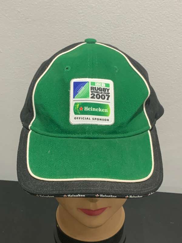 Rugby World Cup 2007  Heineken Sponsors Cap  Awesome Embroidery / Good Condition