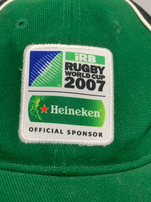 Rugby World Cup 2007  Heineken Sponsors Cap  Awesome Embroidery / Good Condition