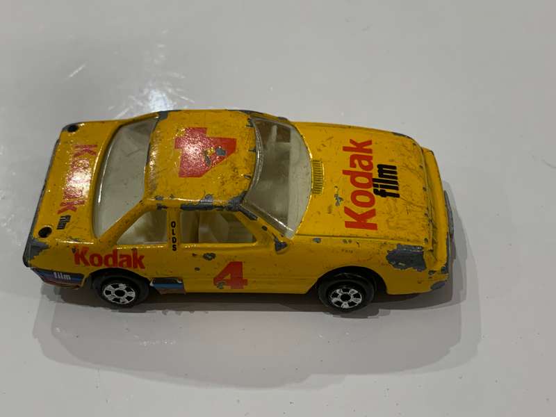 Vintage DieCast Car 1980s  Oldsmobile Delta  Kodak Film Promotional Vehicle