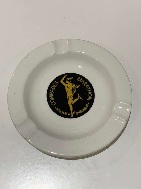 Vintage Continental China Ashtray - Comrades Marathon