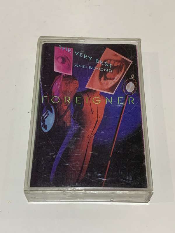Cassette Tape - Foreigner . The Very Best And Beyond - Not Tested / See Pics