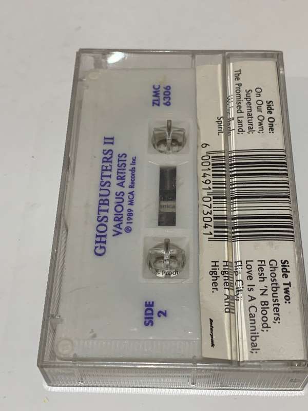 Cassette Tape - Ghost Busters 2 - Various Artists - Not Tested / See Pics