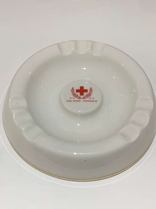 Vintage Continental Ashtray / SA Red Cross