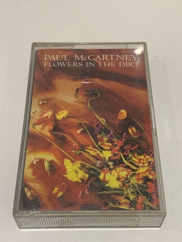 Cassette Tape - Paul McCartney . Flowers In The Dirt - Not Tested / See Pics