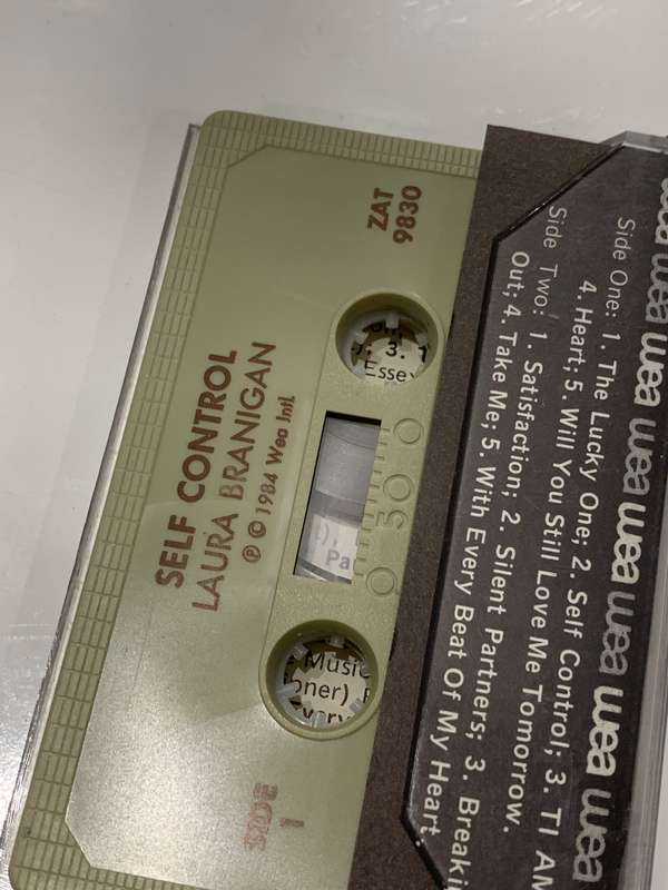 Cassette Tape - Lara Branagan . Self Control - Not Tested / See Pics