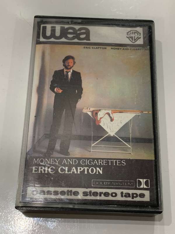 Cassette Tape - Eric Clapton . Money & Cigarettes - Not Tested / See Pics