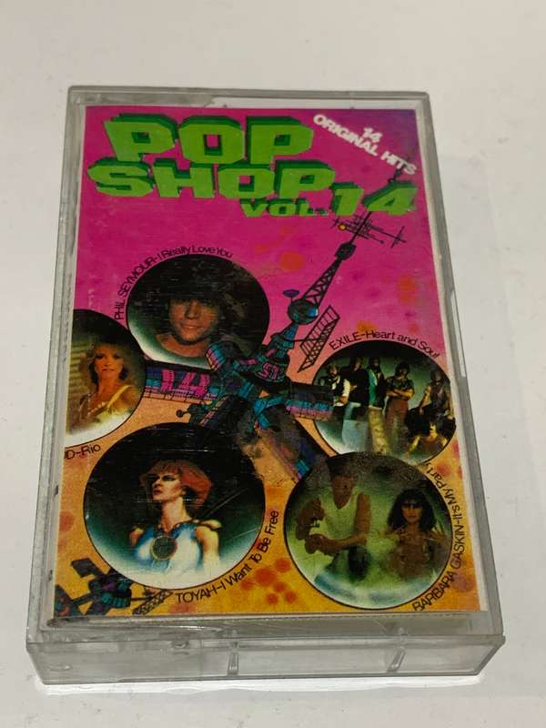 Cassette Tape - Pop Shop . Volume 14 - Not Tested / See Pics
