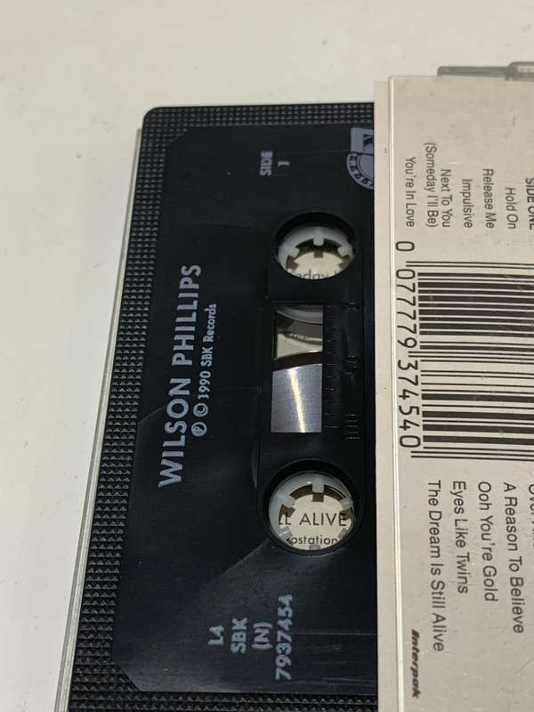 Cassette Tape - Wilson Phillips - Not Tested / See Pics