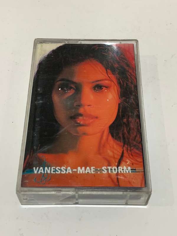 Cassette Tape - Vanessa Mae . Storm - Not Tested / See Pics
