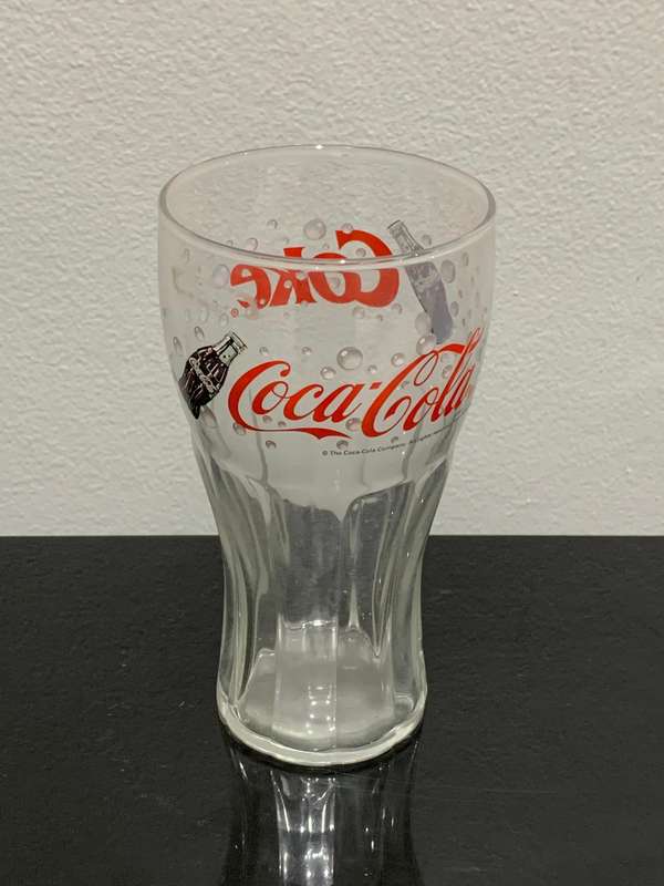 Branded Coca-Cola Contour Glass / Coke