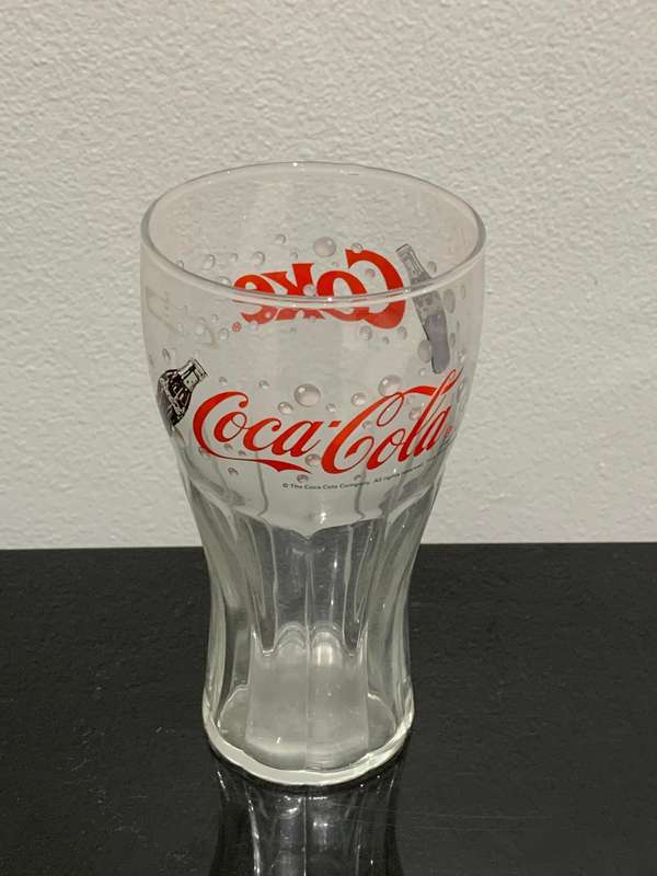 Branded Coca-Cola Contour Glass / Coke