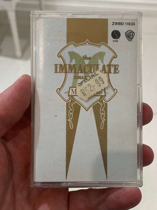Cassette Tape - Madonna . The Immaculate Collection - Not Tested / See Pics