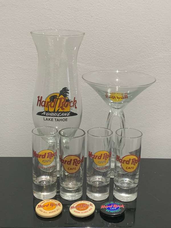 Save The Planet - Hard Rock Cafe - Souvenir Paraphernalia From Around The Globe - 3 Vintage Badges