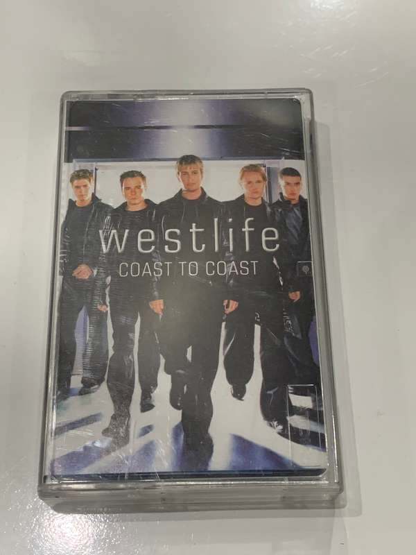Cassette Tape - Westlife . Coast To Coast - Not Tested / See Pics