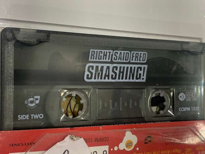 Cassette Tape - Right Said Fred . Smashing - Not Tested / See Pics