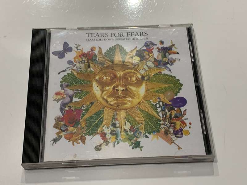 CD - Tears For Fears . Tears Roll Down Greatest Hits - Tested / Plays Well / Please Grade With Pics