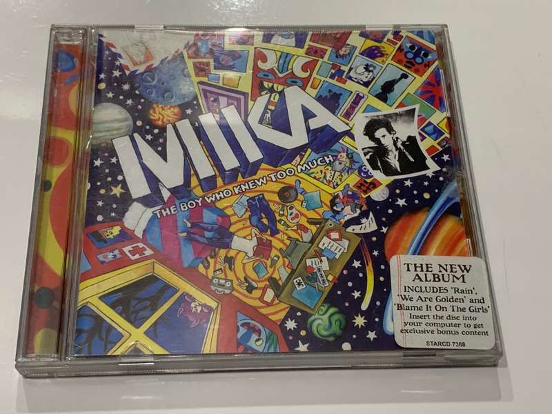 CD - Mika . The Boy Who Knew Too Much - Tested / Plays Well / Please Grade With Pics