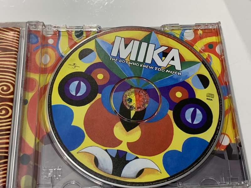 CD - Mika . The Boy Who Knew Too Much - Tested / Plays Well / Please Grade With Pics