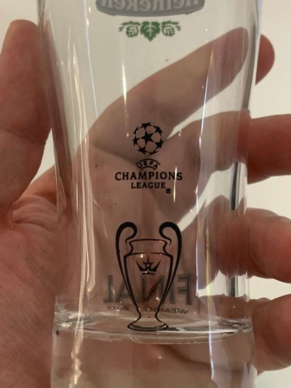 Heineken Bar Paraphernalia  Limited Edition Champions League Glass & Bottle Openers