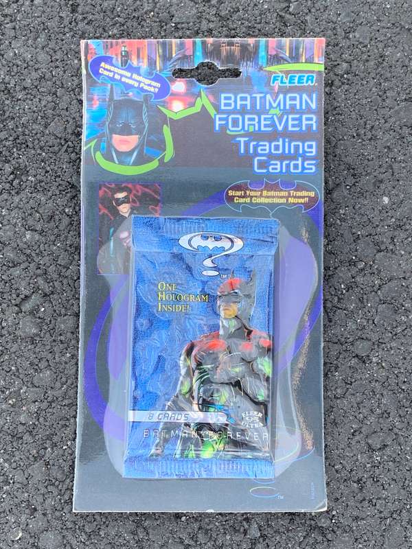 Fleer Batman Forever - Packet Of Trading Cards  Multiple Available - Different Cover Designs