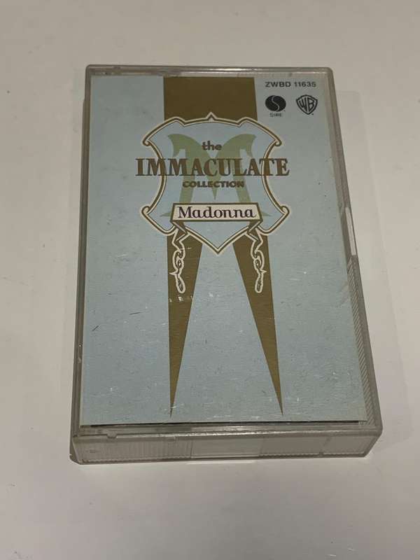 Cassette Tape - Madonna . Immaculate - Not Tested / Sold As Is / See Pics (J/E)