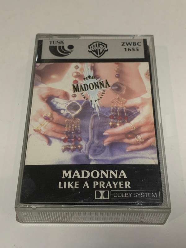 Cassette Tape - Madonna . Like A Prayer - Not Tested / Sold As Is / See Pics  (J/E)