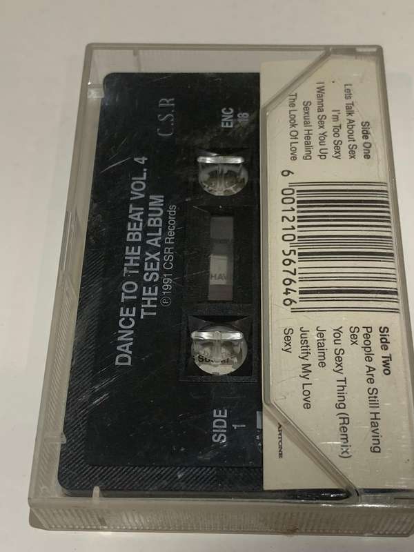 Cassette Tape - Dance To The Beat Vol. 4 - Not Tested / Sold As Is / See Pics
