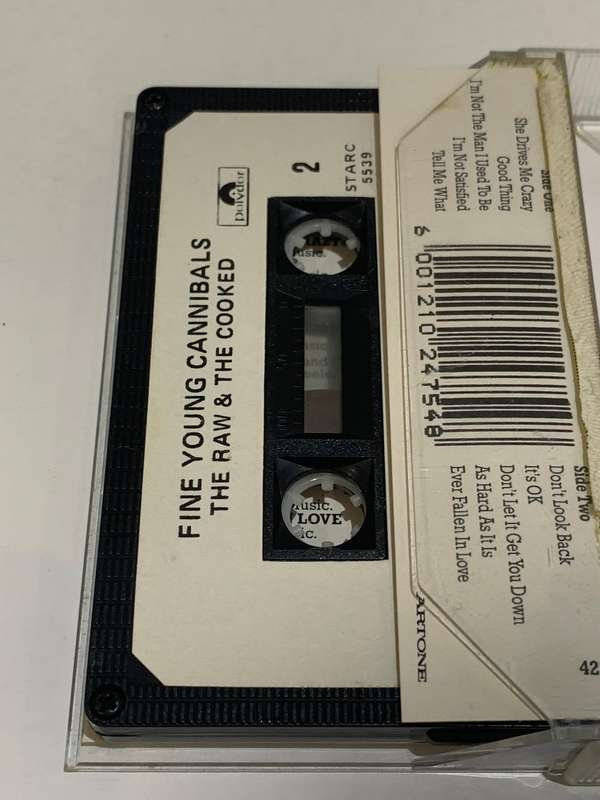 Cassette Tape - FYC . The Raw & The Cooked - Not Tested / Sold As Is / See Pics (J/E)