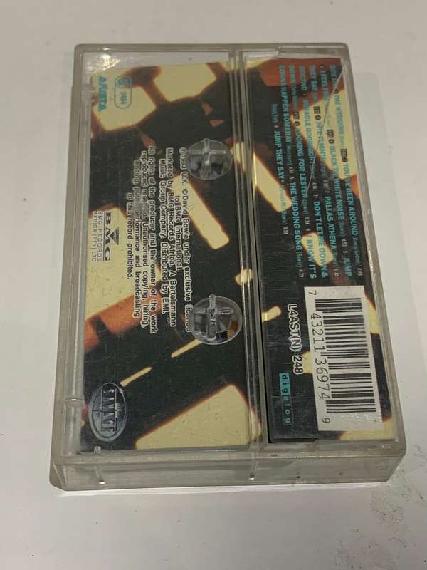 Cassette Tape - David Bowie . Black The White Noise - Not Tested / Sold As Is / See Pics