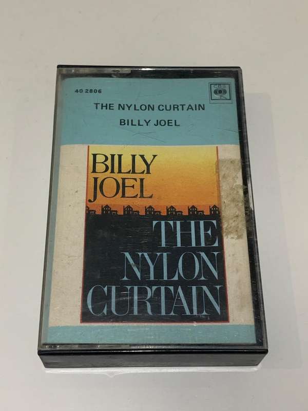 Cassette Tape - Billy Joel . The Nylon Curtain - Not Tested / Sold As Is / See Pics (J/E)