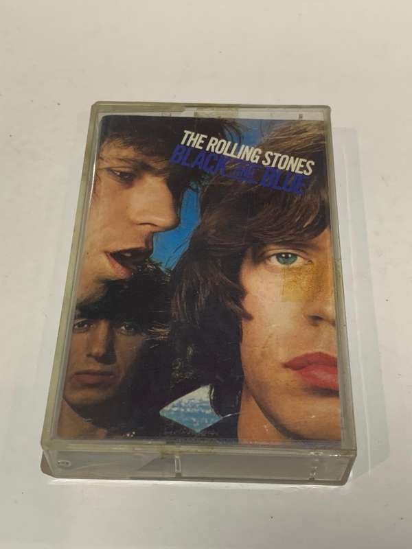 Cassette Tape - Rolling Stones . Black & Blue - Not Tested / Sold As Is / See Pics (J/E)