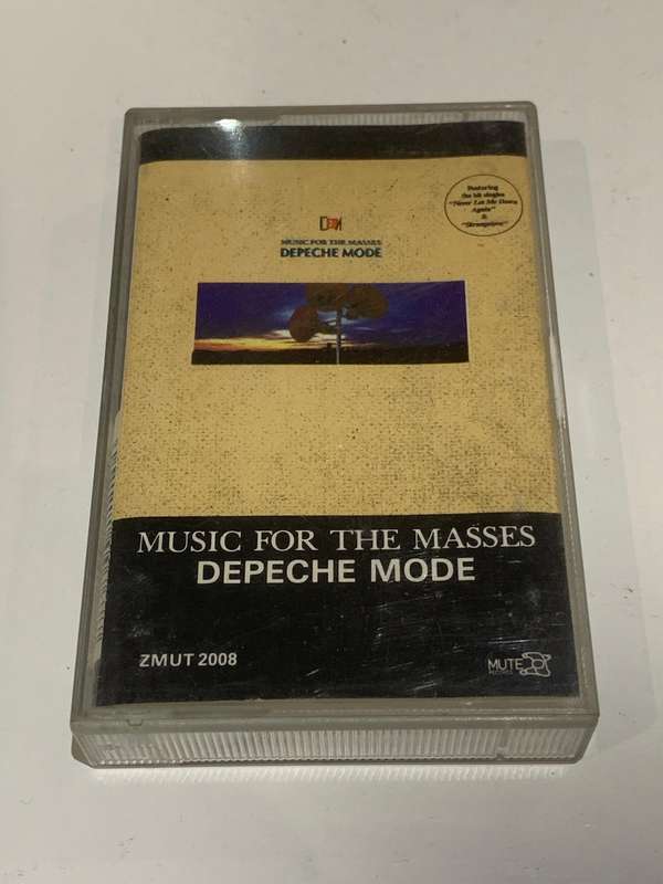 Cassette Tape - Depeche Mode . Music For The Masses - Not Tested / Sold As Is / See Pics (J/E)