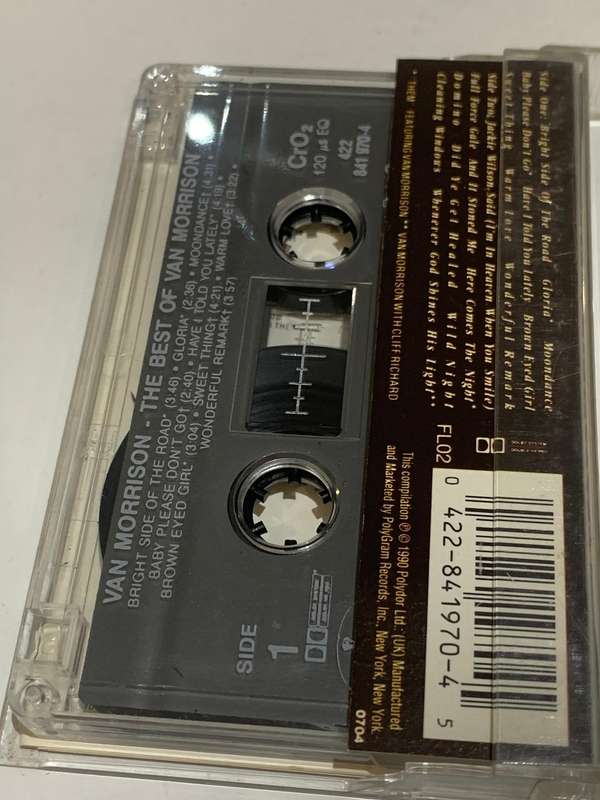 Cassette Tape - The Best Of Van Morrison -  Not Tested / Sold As Is / See Pics (J/E)