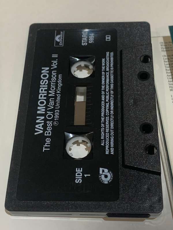 Cassette Tape - Van Morrison . The Best Of Vol 2 - Not Tested / Sold As Is / See Pics (J/E)
