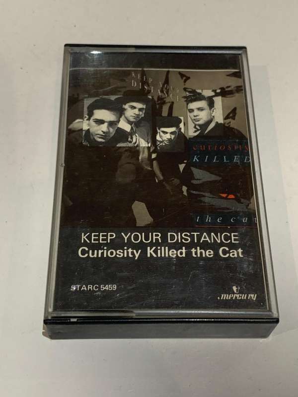 Cassette Tape - Curiosity Killed The Cat . Keep Your Distance - Not Tested / See Pics (J/E)