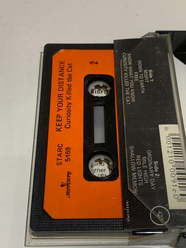 Cassette Tape - Curiosity Killed The Cat . Keep Your Distance - Not Tested / See Pics (J/E)