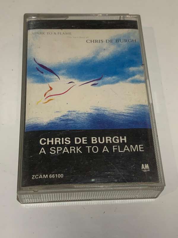 Cassette Tape - Chris De Burgh . A Spark To A Flame - Not Tested / Sold As Is / See Pics (J/E)