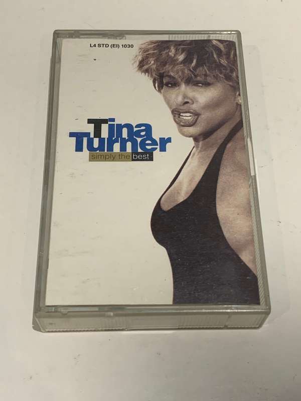 Cassette Tape - Tina Turner . Simply The Best - Not Tested / Sold As Is / See Pics