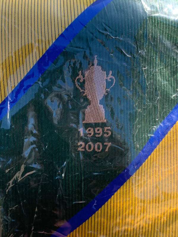 Pair Of New & Unused Souvenir Ties  2007 Rugby World Cup - France . Winning Year For Boks